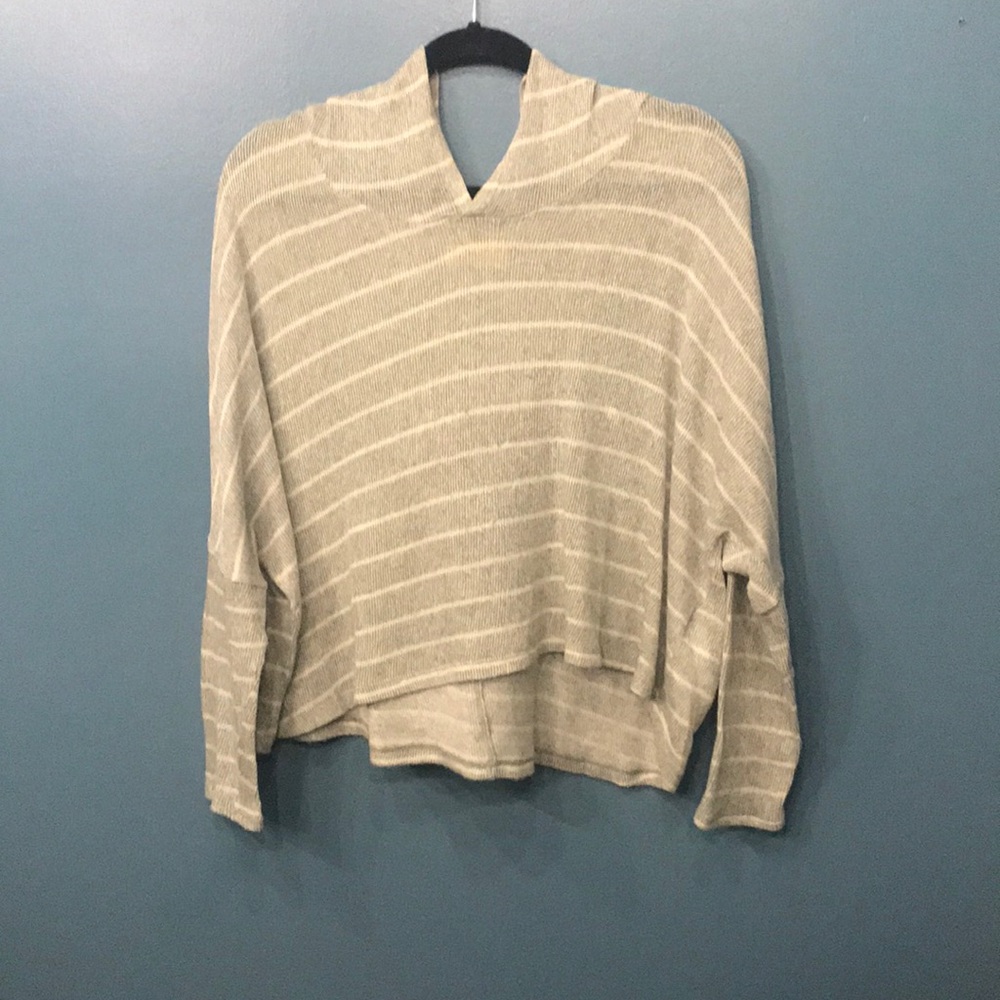 Striped Sweater Crop Top